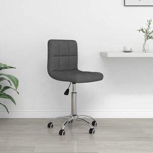 Galleria Design Swivel Office Chair Dark Grey Fabric