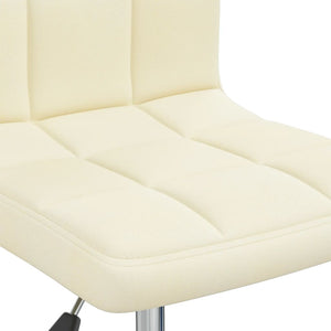 Galleria Design Swivel Office Chair Cream Fabric