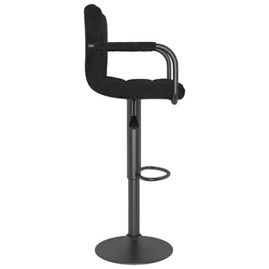 Galleria Design Bar Stools 2 pcs Black Velvet