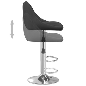 Galleria Design Bar Stool Black Velvet