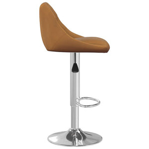 Galleria Design Bar Stool Brown Velvet