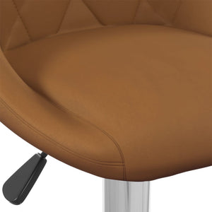 Galleria Design Bar Stool Brown Velvet