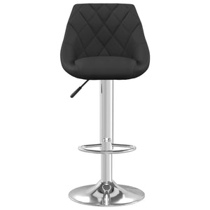 Galleria Design Bar Stool 2 pcs Black Velvet