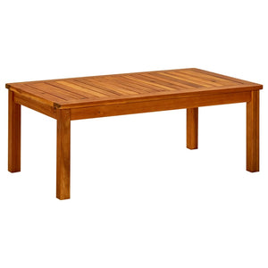 Galleria Design Garden Coffee Table 90x50x36 cm Solid Acacia Wood