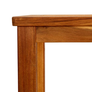 Galleria Design Garden Console Table 80x35x75 cm Solid Acacia Wood