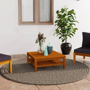 Galleria Design Coffee Table 65x65x35 cm Solid Acacia Wood