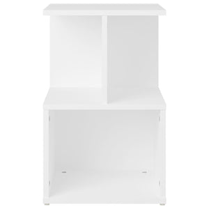 Galleria Design Bedside Cabinet White 35x35x55 cm Engineered Wood