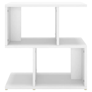 Galleria Design Bedside Cabinet White 50x30x51.5 cm Engineered Wood