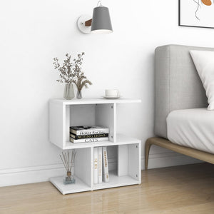 Galleria Design Bedside Cabinet White 50x30x51.5 cm Engineered Wood