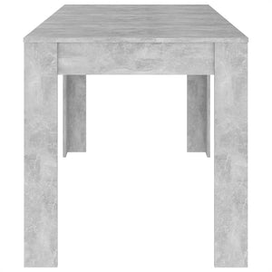 Galleria Design Dining Table Concrete Grey 140x74.5x76 cm Engineered Wood