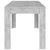 Galleria Design Dining Table Concrete Grey 140x74.5x76 cm Engineered Wood