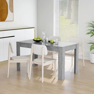 Galleria Design Dining Table Concrete Grey 140x74.5x76 cm Engineered Wood