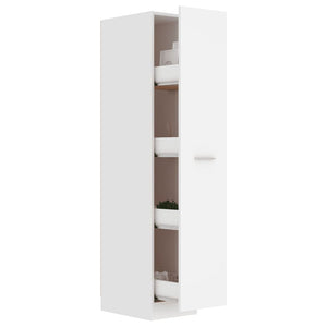 Galleria Design Apothecary Cabinet White 30x42.5x150 cm Engineered Wood