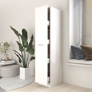 Galleria Design Apothecary Cabinet White 30x42.5x150 cm Engineered Wood