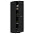 Galleria Design Apothecary Cabinet Black 30x42.5x150 cm Engineered Wood