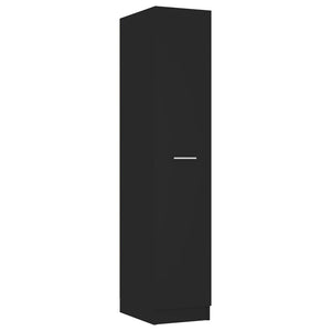 Galleria Design Apothecary Cabinet Black 30x42.5x150 cm Engineered Wood