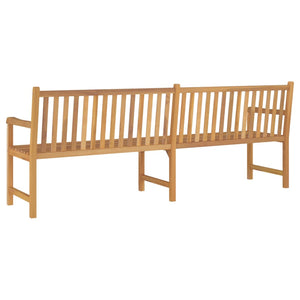 Galleria Design Garden Bench 228 cm Solid Teak Wood