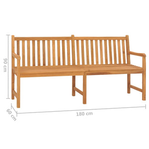 Galleria Design Garden Bench 180 cm Solid Teak Wood