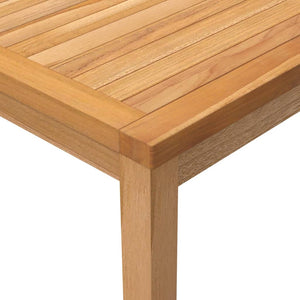 Galleria Design Garden Dining Table 110x110x77 cm Solid Teak Wood