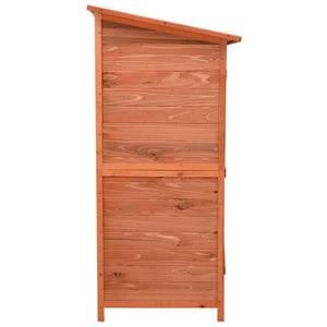 Galleria Design Garden Tool Shed 136x75x160 cm Solid Firwood