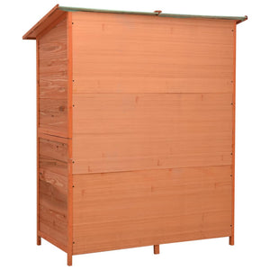 Galleria Design Garden Tool Shed 136x75x160 cm Solid Firwood