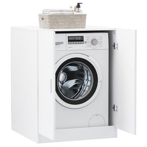 Galleria Design Washing Machine Cabinet White 71x71.5x91.5 cm