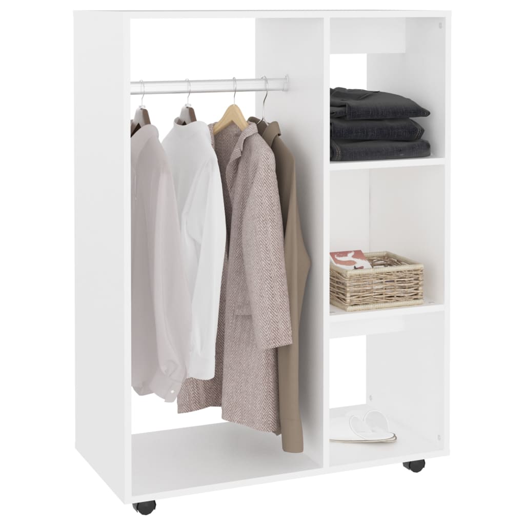 Galleria Design Wardrobe White 80x40x110 cm Engineered Wood