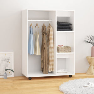 Galleria Design Wardrobe White 80x40x110 cm Engineered Wood