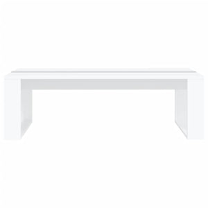 Galleria Design Coffee Table White 110x50x35 cm Engineered Wood