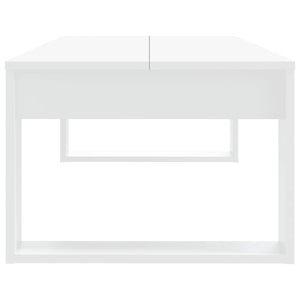 Galleria Design Coffee Table White 110x50x35 cm Engineered Wood