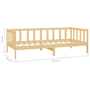 Galleria Design Day Bed without Mattress Solid Wood Pine 90x200 cm