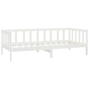 Galleria Design Day Bed without Mattress White Solid Wood Pine 90x200 cm