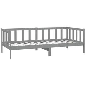 Galleria Design Day Bed without Mattress Grey Solid Wood Pine 90x200 cm