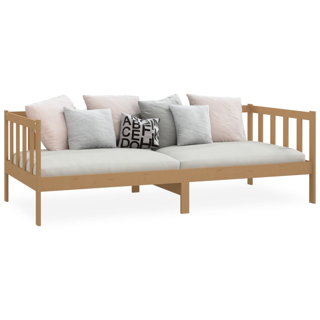 Galleria Design Day Bed without Mattress Honey Brown Solid Wood Pine 90x200 cm