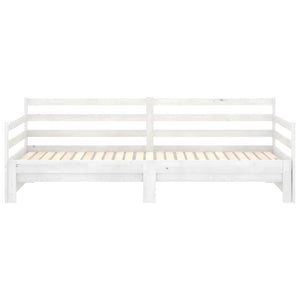 Galleria Design Pull-out Day Bed without Mattress White 2x(90x200) cm