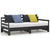 Galleria Design Pull-out Day Bed without Mattress Black 2x(90x200) cm