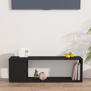 Galleria Design TV Cabinet Black 100x24x32 cm Engineered Wood