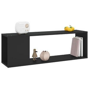 Galleria Design TV Cabinet Black 100x24x32 cm Engineered Wood