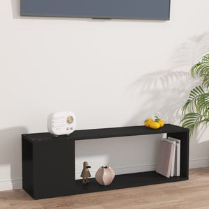 Galleria Design TV Cabinet Black 100x24x32 cm Engineered Wood