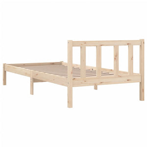 Galleria Design 810067 Galleria Design Bed Frame without Mattress Solid Wood 90x200 cm