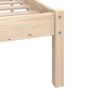 Galleria Design 810067 Galleria Design Bed Frame without Mattress Solid Wood 90x200 cm