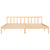 Galleria Design Bed Frame without Mattress Solid Wood Super King Size