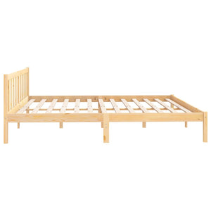 Galleria Design 810102 Galleria Design Bed Frame without Mattress Solid Wood 200x200 cm