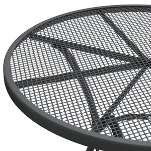 Galleria Design Garden Table Ø80x72 cm Expanded Metal Mesh Anthracite