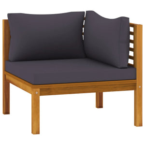 Galleria Design 4 Piece Garden Lounge Set with Cushion Solid Acacia Wood