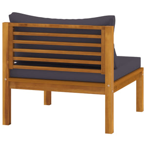 Galleria Design 3 Piece Garden Lounge Set with Cushion Solid Acacia Wood