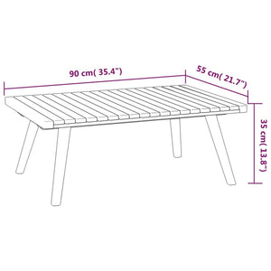 Galleria Design 6 Piece Garden Lounge Set with Cushions Solid Acacia Wood