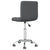 Galleria Design Swivel Dining Chair Dark Grey Fabric