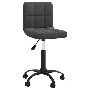 Galleria Design Swivel Dining Chair Black Velvet