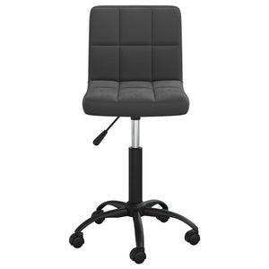 Galleria Design Swivel Dining Chair Black Velvet